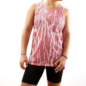 Human Energy Tank Top in Coral