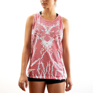 Owl Coral Tank Top - Front View